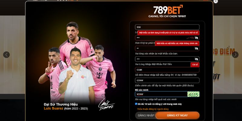 Đăng ký 789BET - Quy Trình 03 Bước Tạo Tài Khoản Đơn Giản